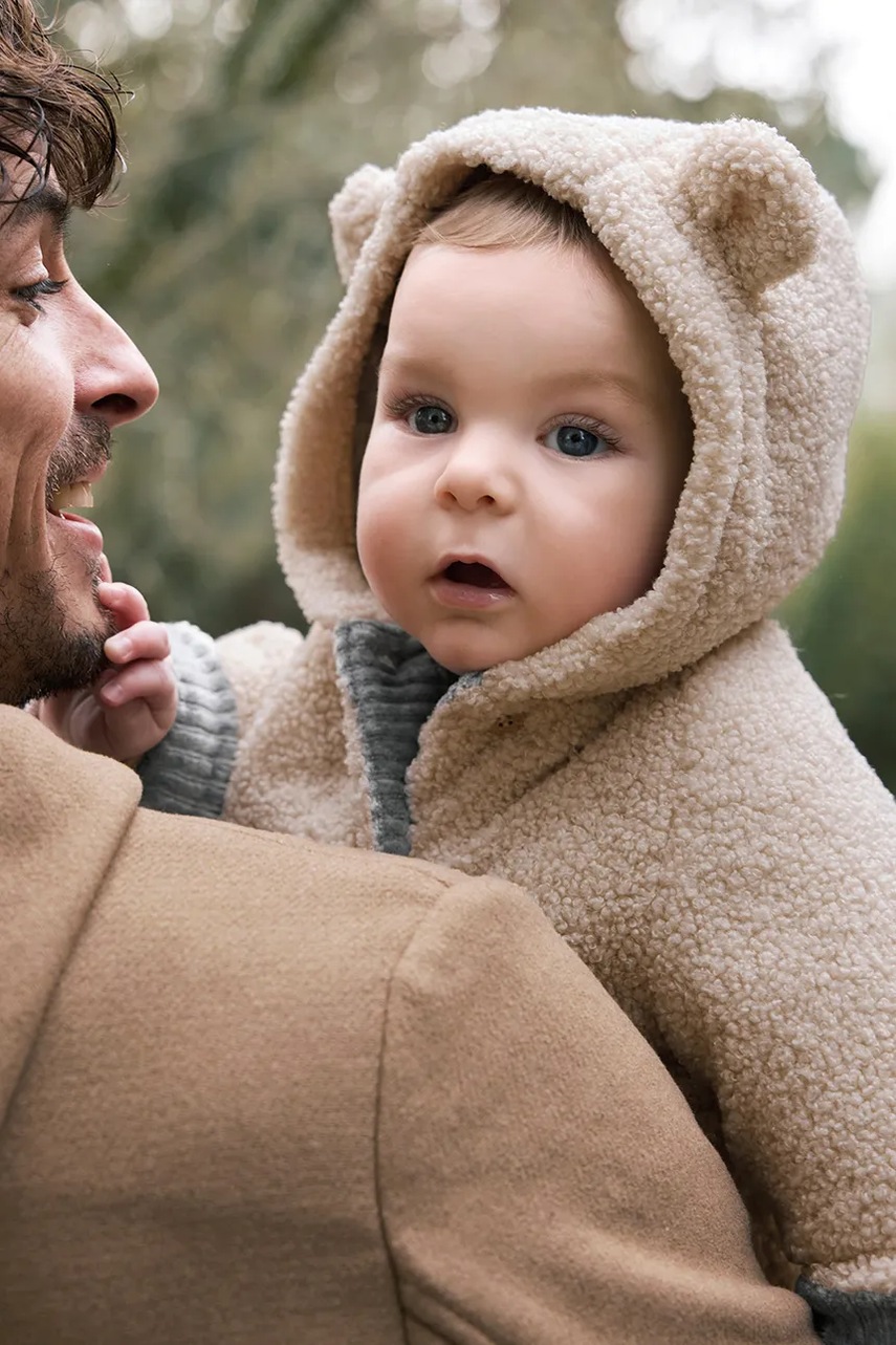 Mayoral Newborn geacă bebe culoarea gri, 2496