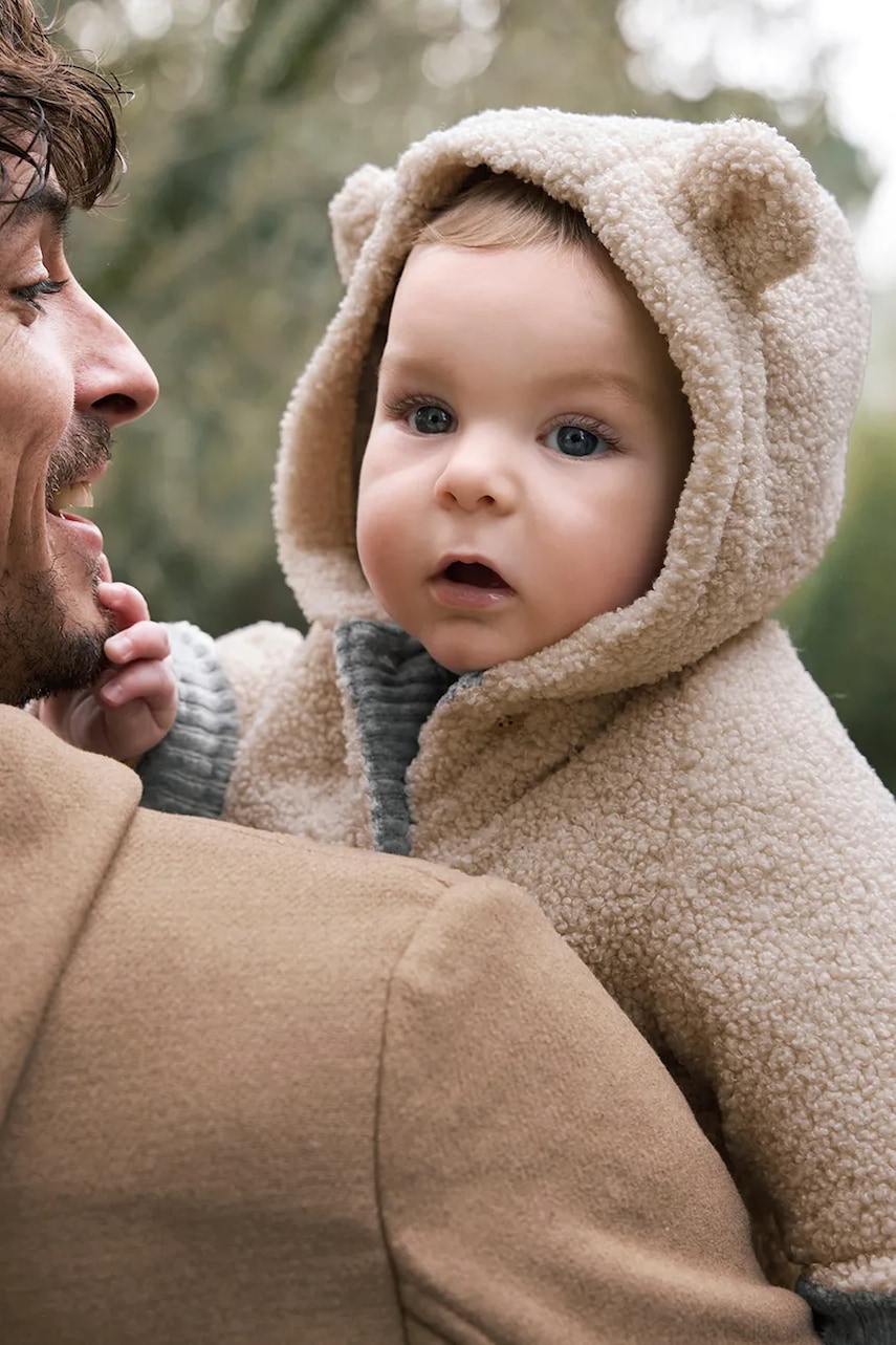 Mayoral Newborn geacă bebe culoarea gri, 2496