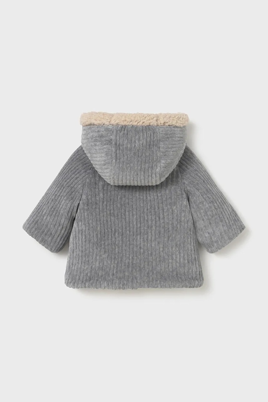 Куртка для младенцев Mayoral Newborn цвет серый 2496