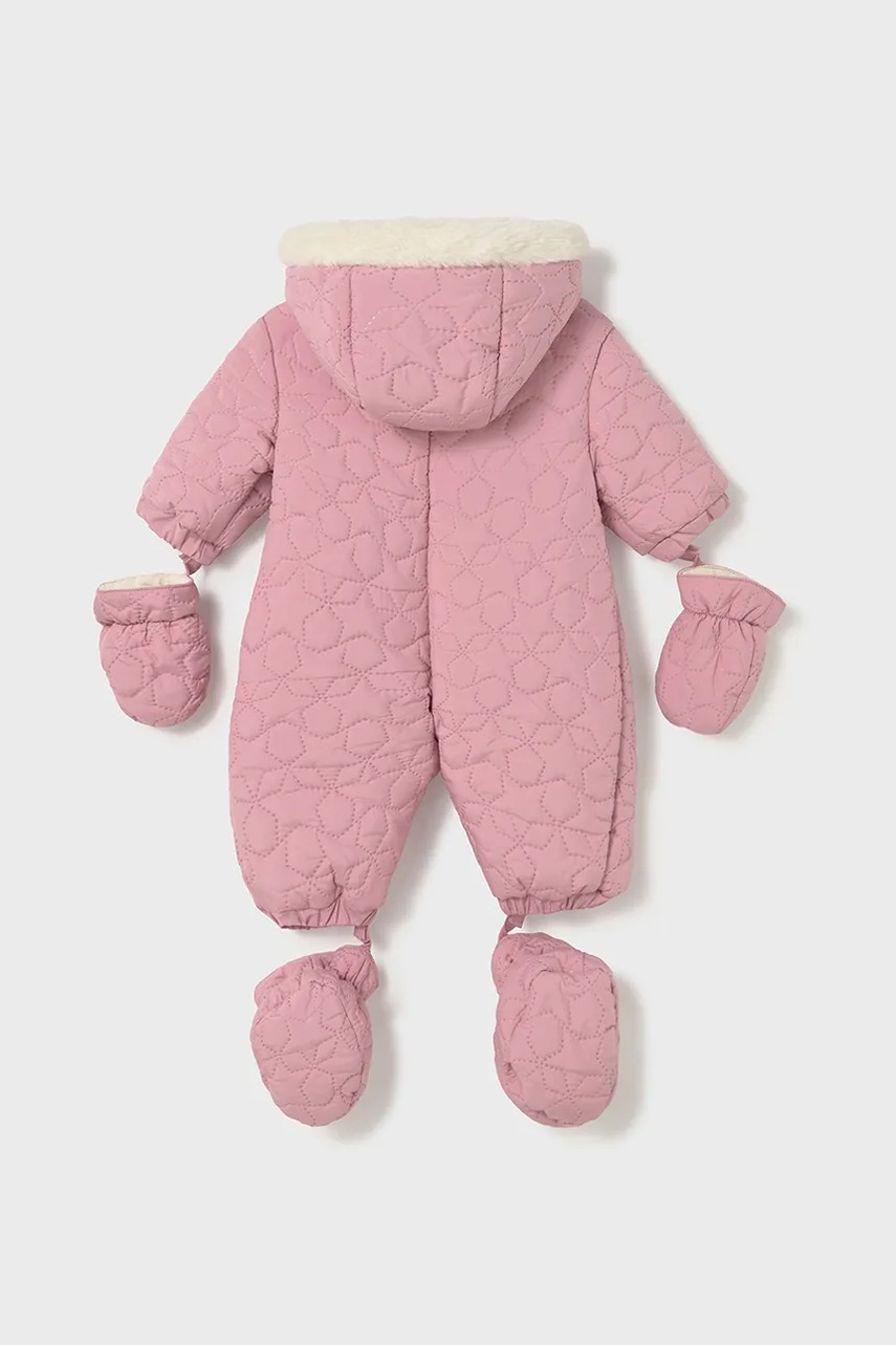 Комбинезон для младенцев Mayoral Newborn цвет розовый 2615