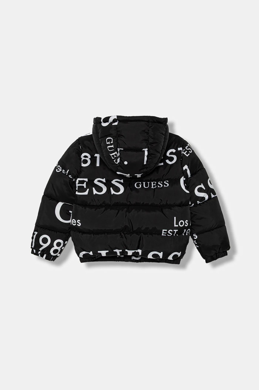 Детская куртка Guess цвет чёрный H5BT00 WCFM0