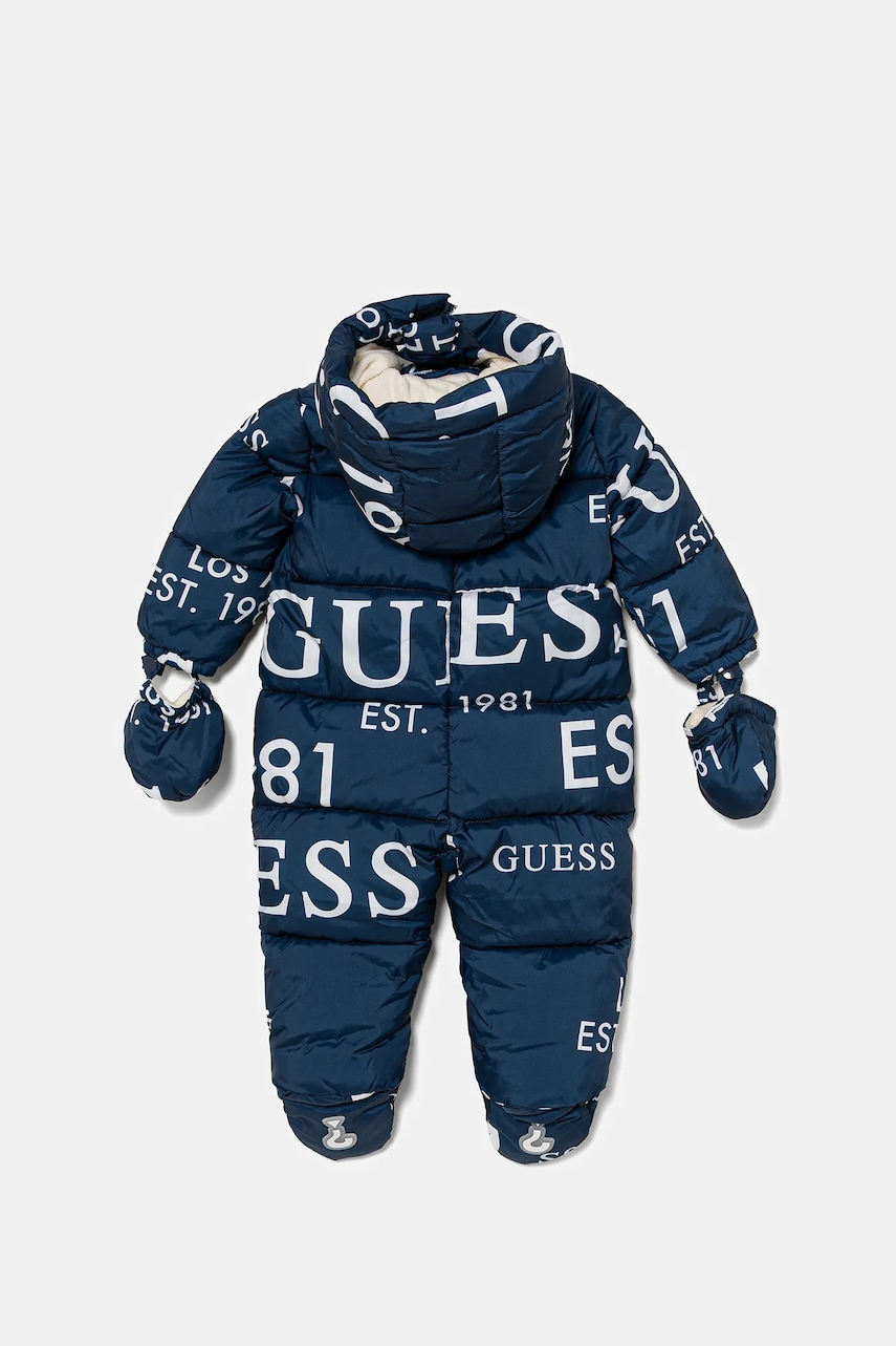 Комбинезон для младенцев Guess цвет синий H5BW00 WCFM0 Комбинезон для младенцев Guess цвет синий H5BW00 WCFM0