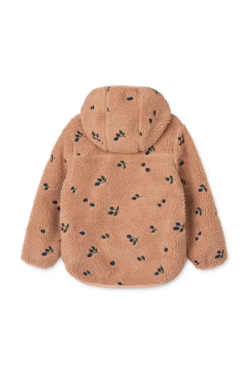 Детская куртка Liewood Mara Pile Jacket цвет оранжевый LW18920