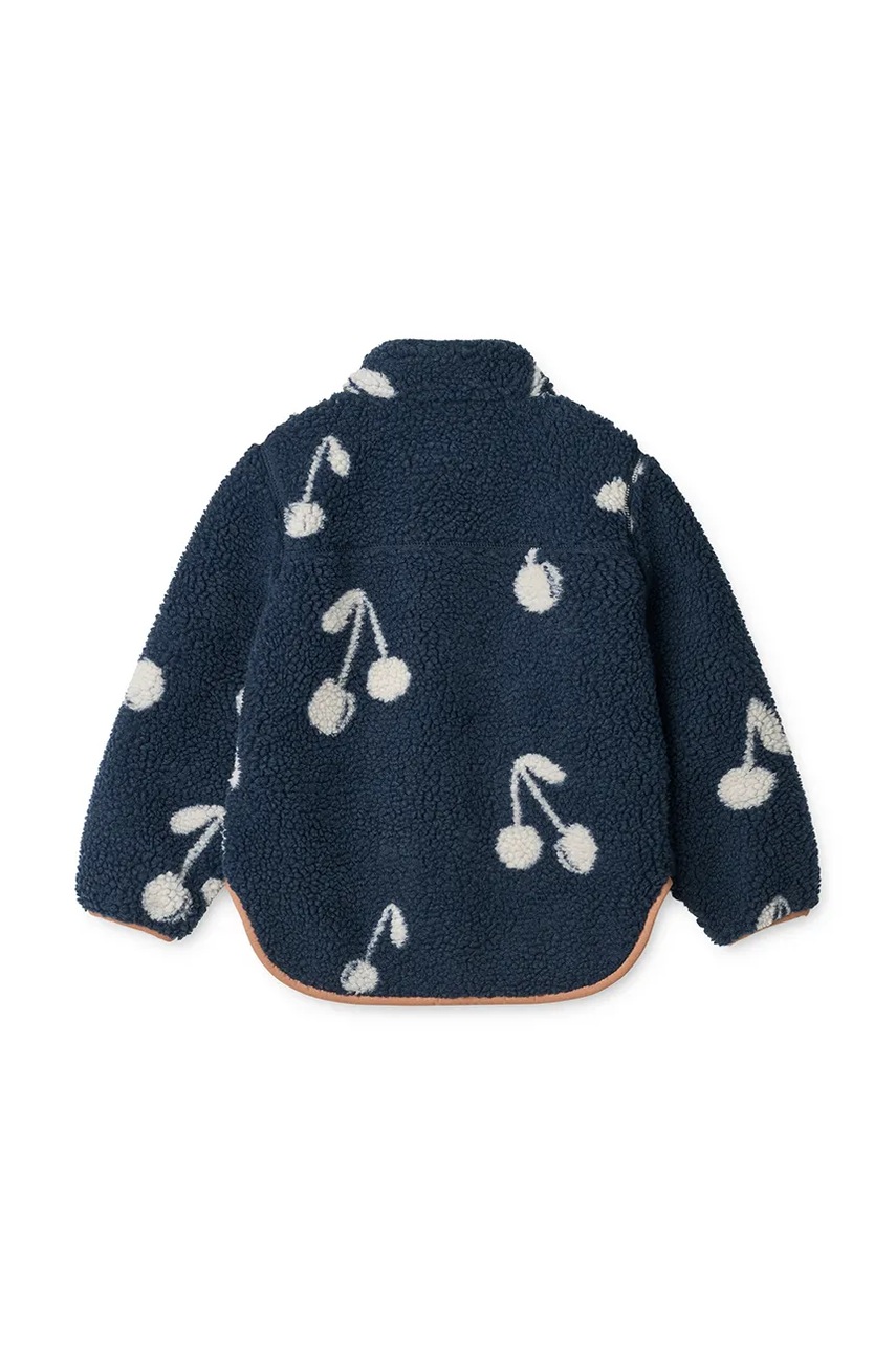 Детская куртка Liewood Noam Pile Jacket цвет синий LW20017