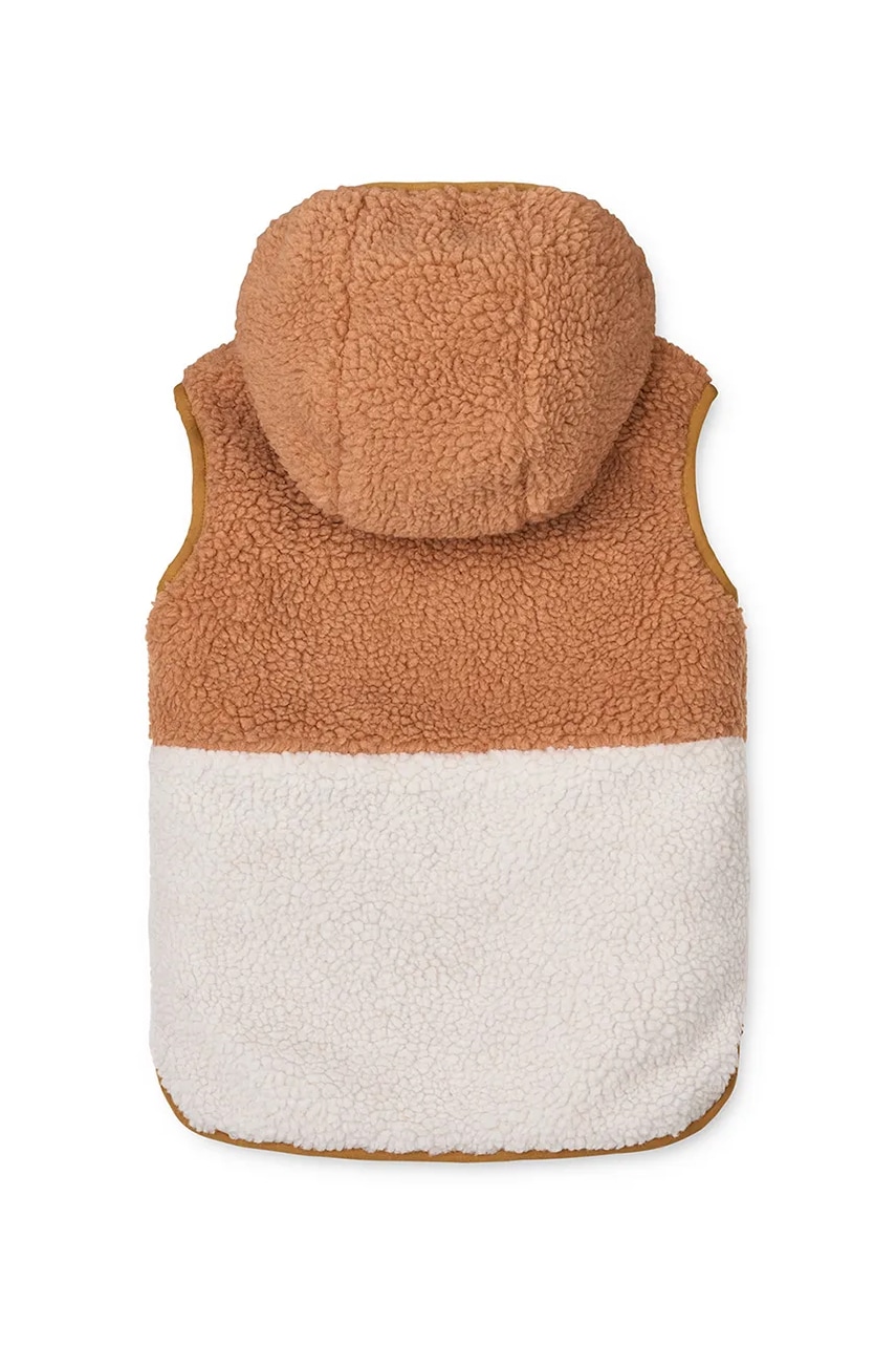 Детская двусторонняя жилетка Liewood Diana Reversible Vest цвет оранжевый LW20046 Детская двусторонняя жилетка Liewood Diana Reversible Vest цвет оранжевый LW20046