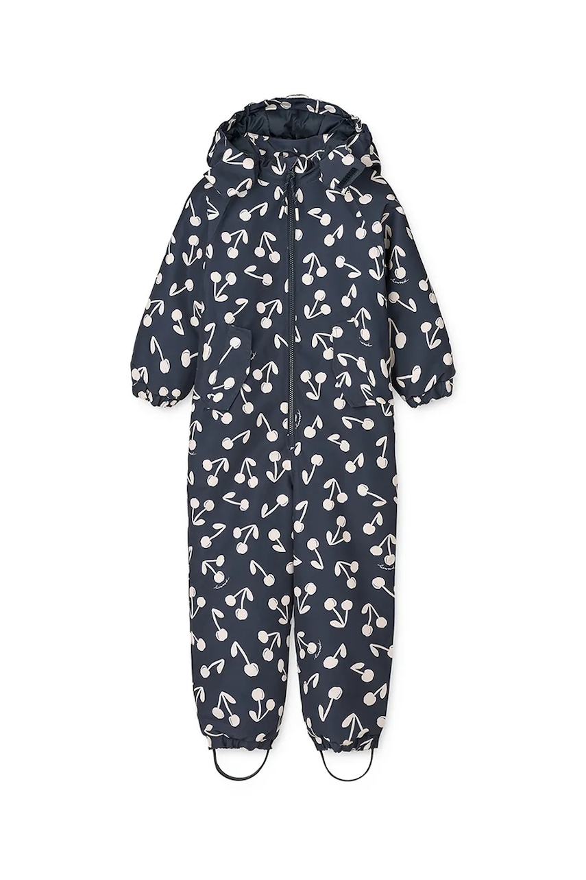 Liewood salopetă copii Maddy Snowsuit culoarea bleumarin, LW20051
