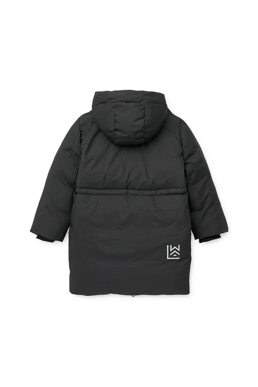 Детская куртка Liewood Bille Long Down Jacket цвет чёрный LW20273