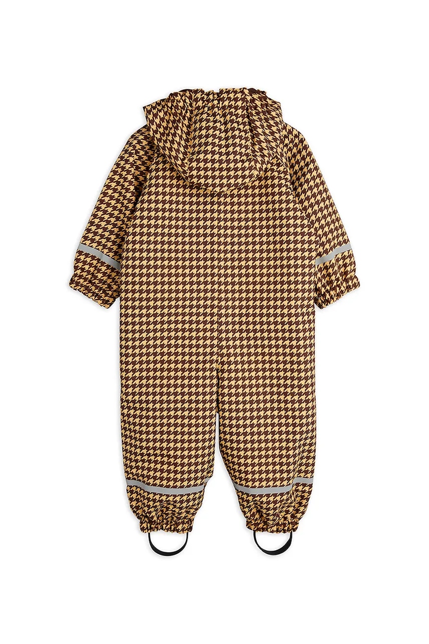 Детский комбинезон Mini Rodini цвет бежевый 11000278 Детский комбинезон Mini Rodini цвет бежевый 11000278
