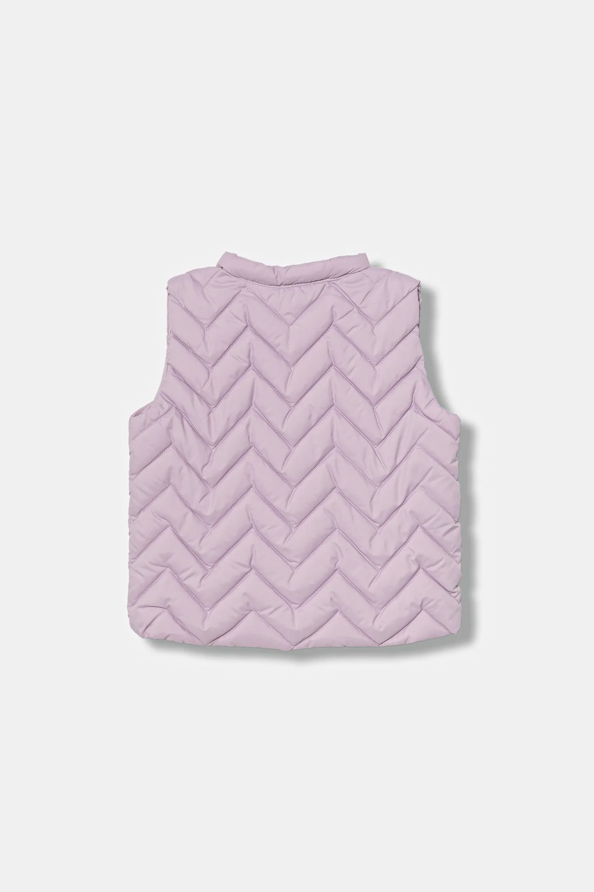 Безрукавка для младенцев United Colors of Benetton цвет фиолетовый 2WU0AJ005