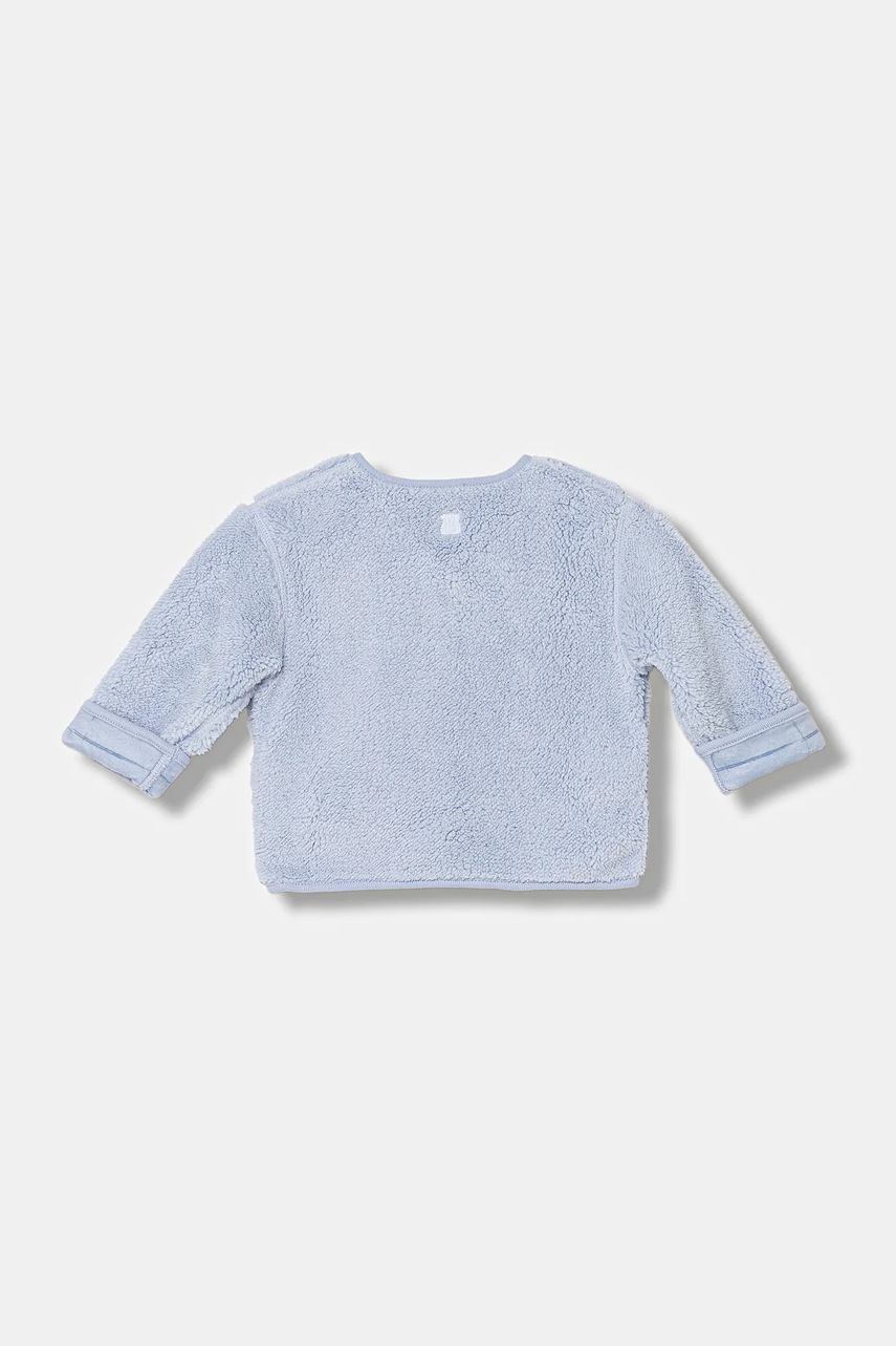 Детская двостороння кофта United Colors of Benetton однотонная 3EKNA501R