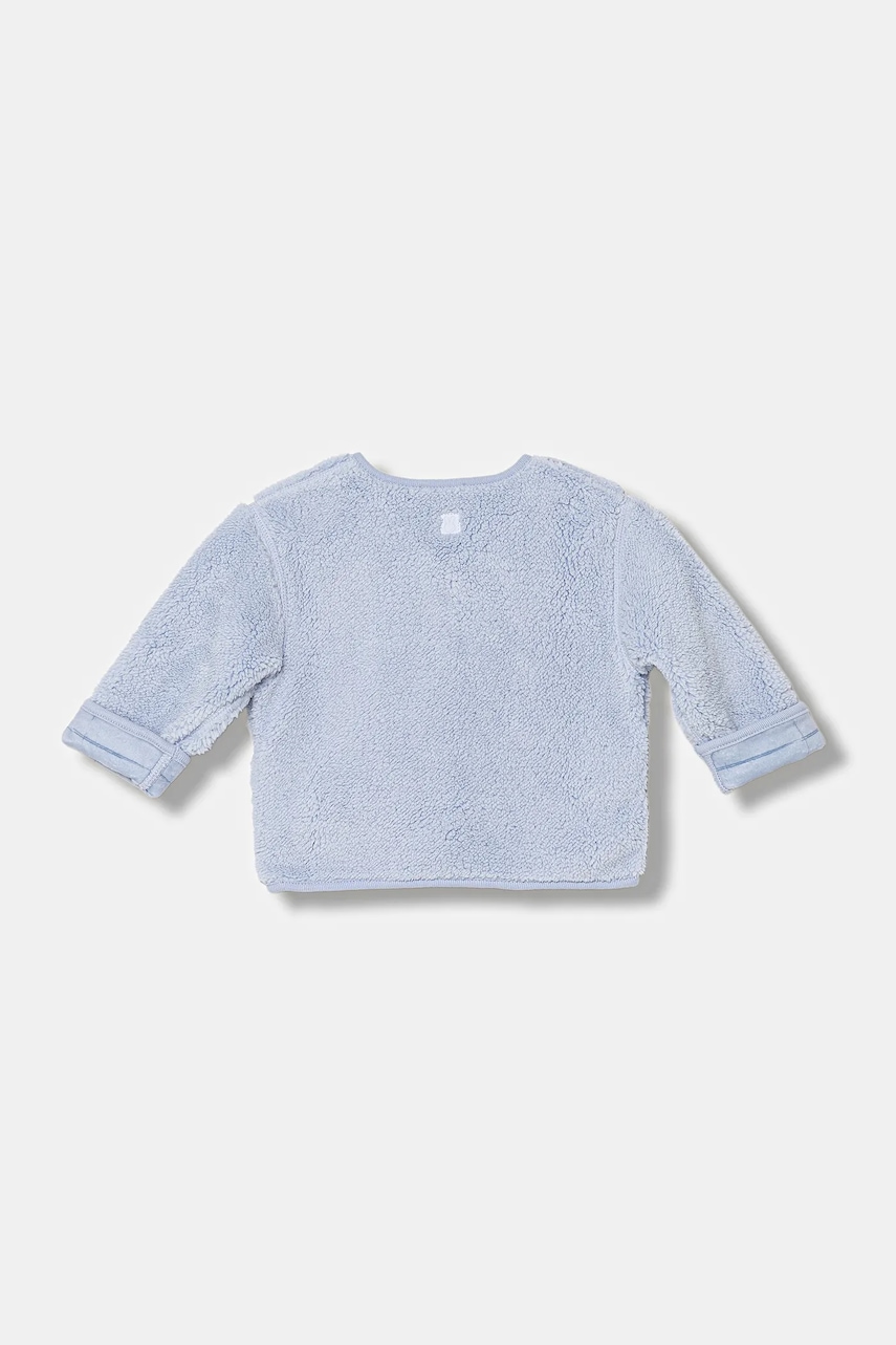 Детская двостороння кофта United Colors of Benetton однотонная 3EKNA501R Детская двостороння кофта United Colors of Benetton однотонная 3EKNA501R