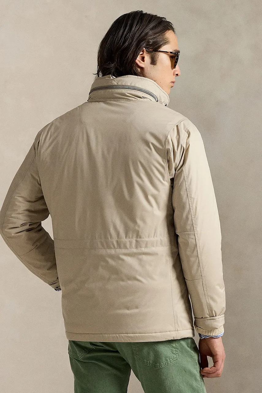 Куртка Polo Ralph Lauren цвет бежевый зимняя 710967737