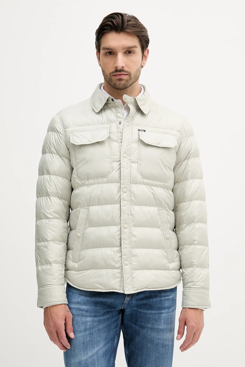 Levně Bunda Polo Ralph Lauren béžová barva, přechodná, 710968888