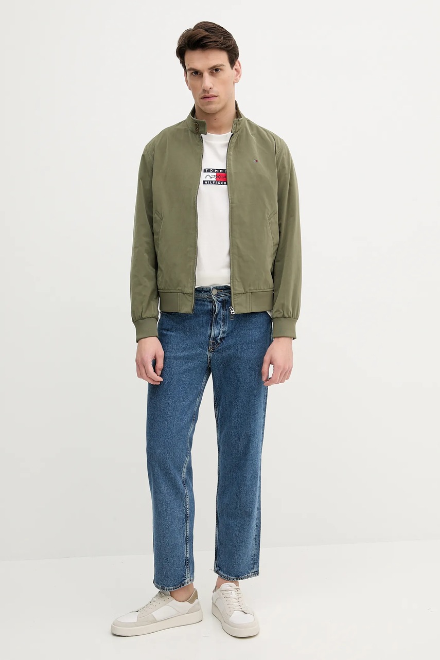 Куртка Tommy Hilfiger цвет зелёный переходная MW0MW39637