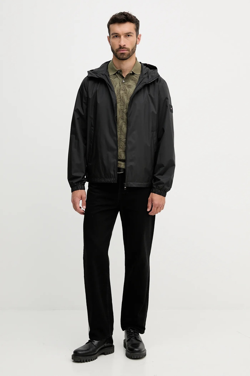 Куртка Tommy Hilfiger цвет чёрный переходная MW0MW40225