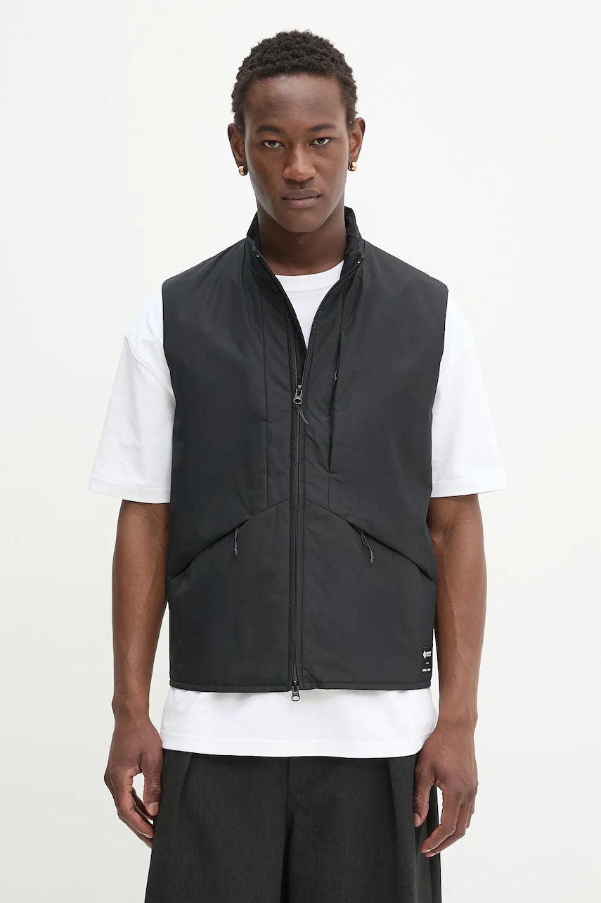 Samsoe Samsoe vestă SACHRIS culoarea negru, de tranziție, M25200002
