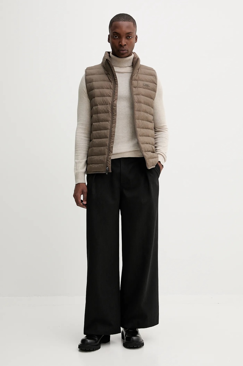 Безрукавка Calvin Klein цвет коричневый переходная LV04LC509G