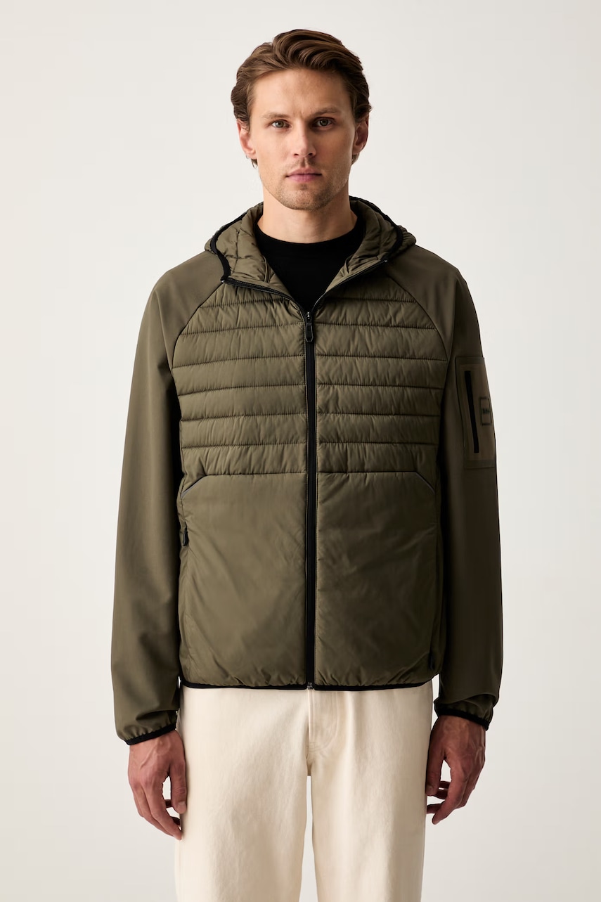 BOSS Green krótka kurtka męska J_Urbanex Hybrid HD