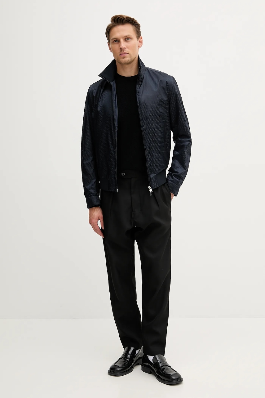 Куртка BOSS цвет синий переходная 50540458 Куртка BOSS цвет синий переходная 50540458