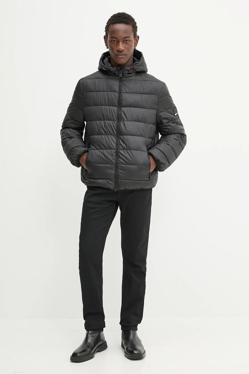 Куртка Karl Lagerfeld Jeans цвет чёрный переходная A3M15036