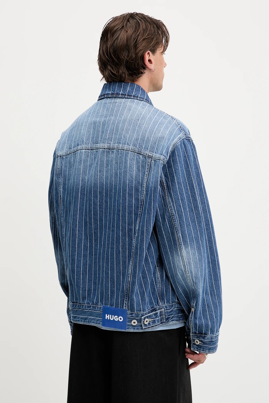Džínová bunda Hugo Blue Kirkby (obrázek 3)
