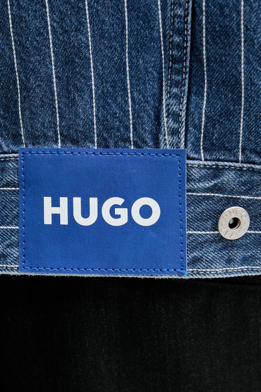 Džínová bunda Hugo Blue Kirkby (obrázek 6)
