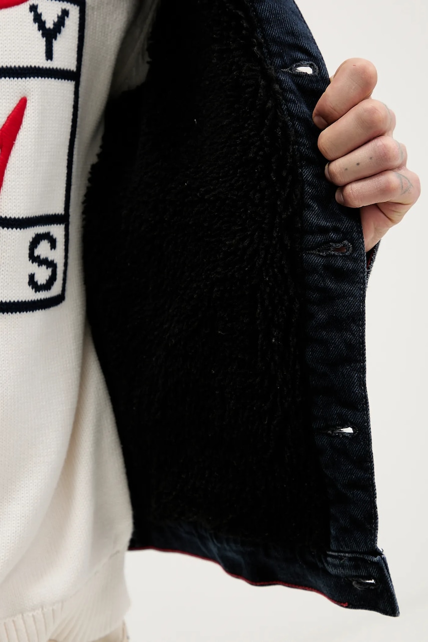 Rifľová bunda Tommy Jeans