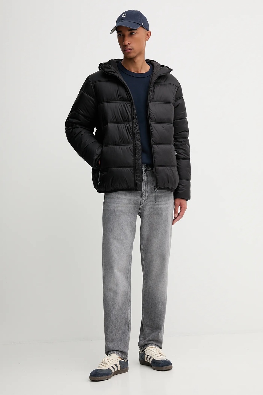 Куртка Tommy Jeans цвет чёрный зимняя DM0DM22044