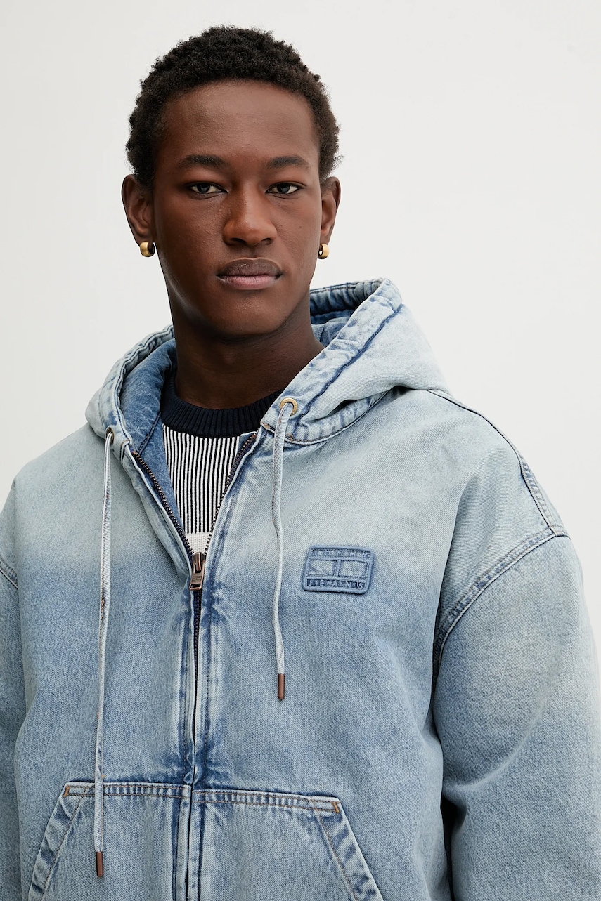 Rifľová bunda Tommy Jeans