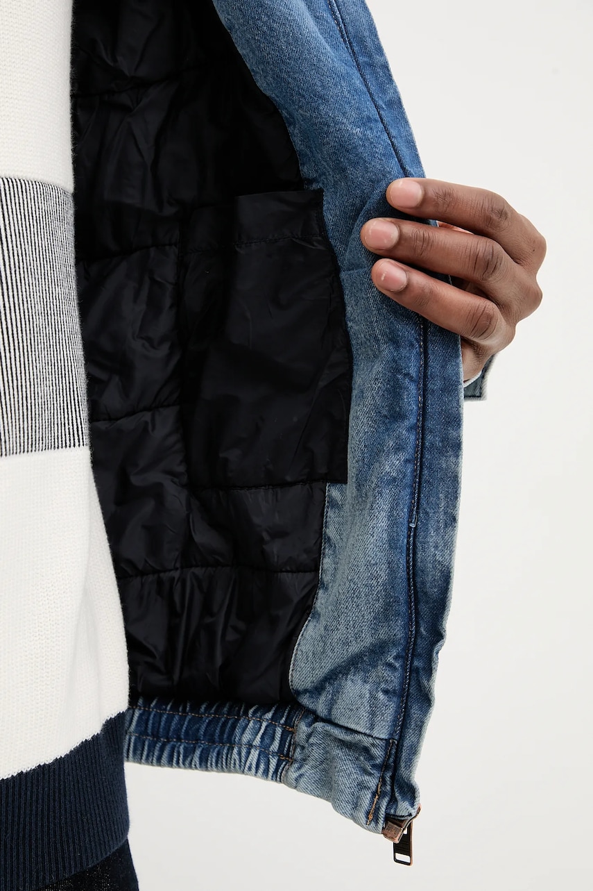 Rifľová bunda Tommy Jeans