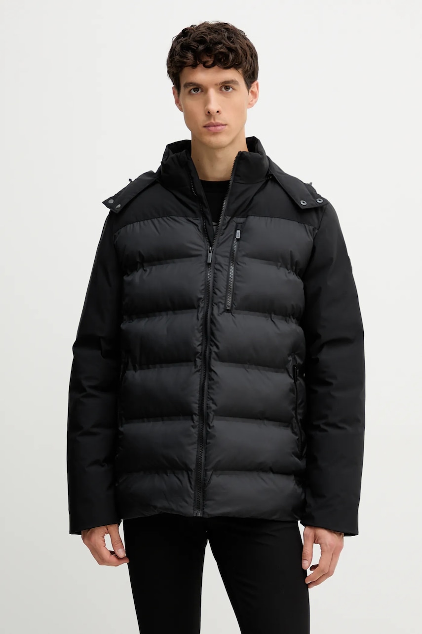 Karl Lagerfeld geacă culoarea negru, de iarnă, 554596.505029