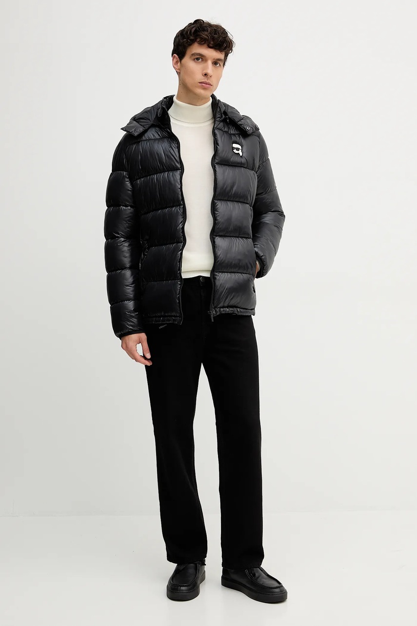 Куртка Karl Lagerfeld цвет чёрный зимняя 554590.505022