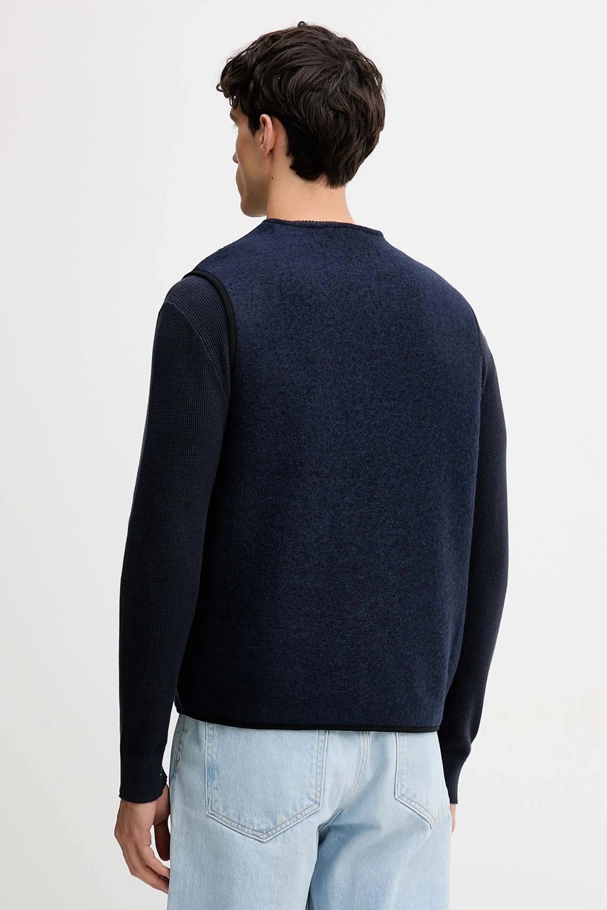 Αμάνικο με προσθήκη μαλλιού United Colors of Benetton φωτογραφία