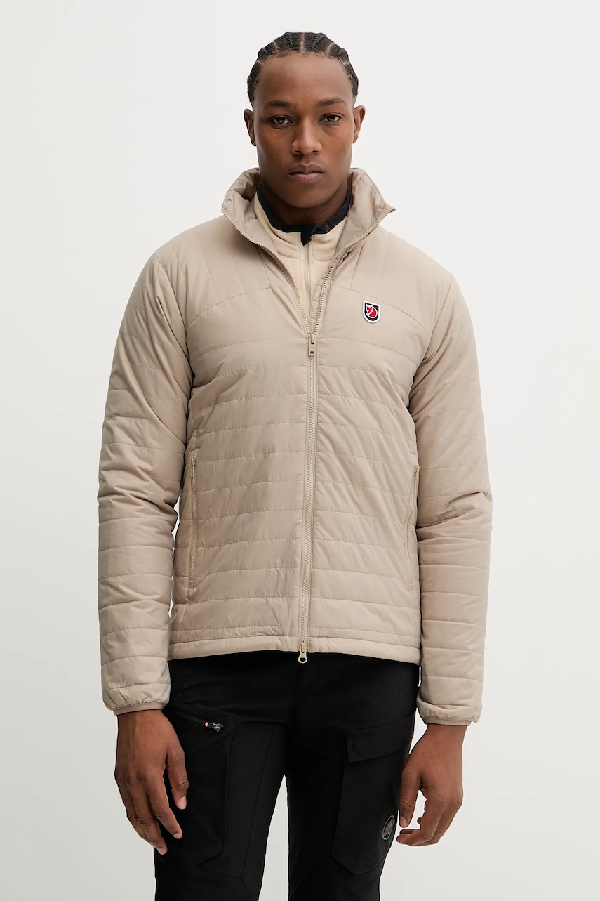 Fjallraven geacă de exterior Expedition X-Lätt culoarea bej, F86333-118