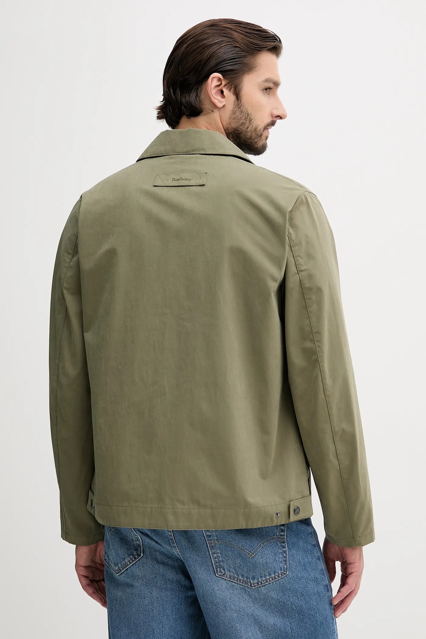 Куртка Barbour FERNPORT цвет зелёный демисезонная MCA1057
