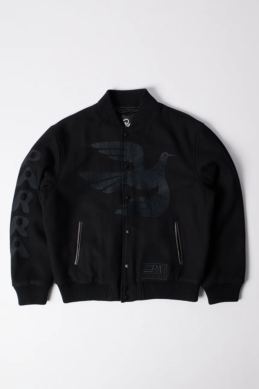 by Parra kurtka bomber z wełną Not movie quality varsity