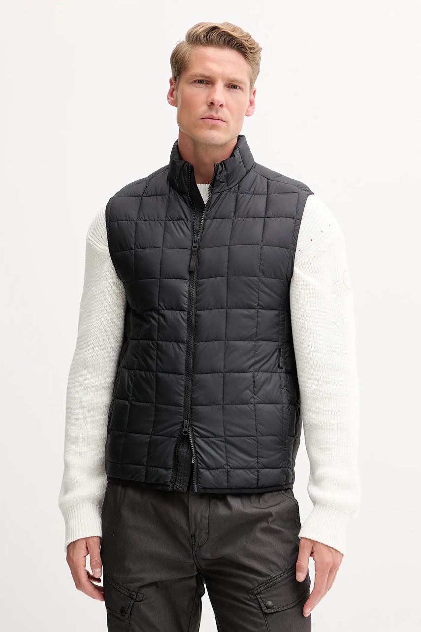 Didriksons vestă copii SAMUEL culoarea negru, de tranziție, 505697
