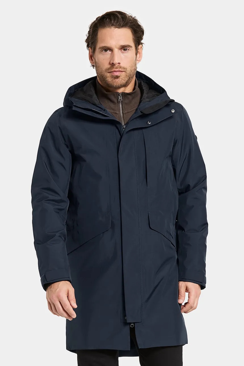 Didriksons geacă KENNY culoarea bleumarin, de iarnă, 505937