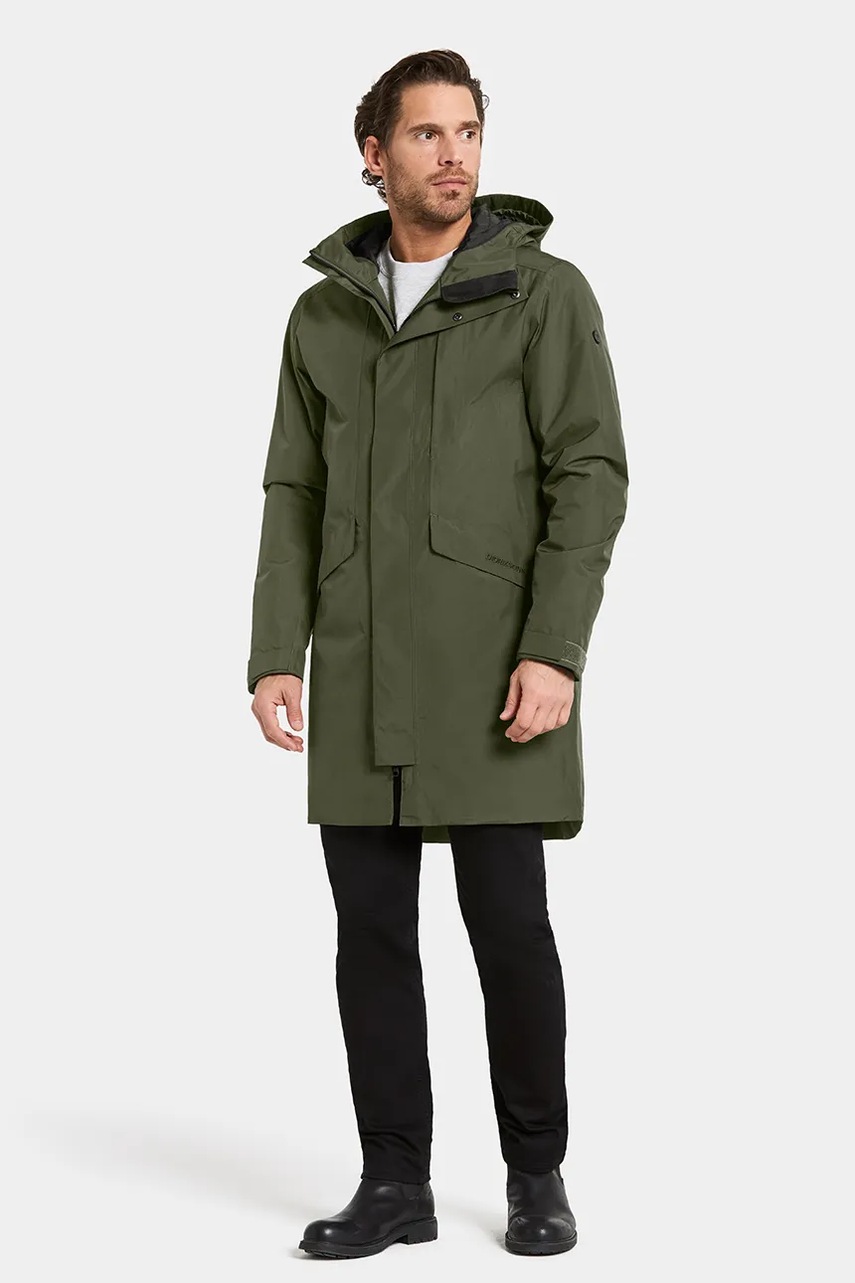 Куртка Didriksons KENNY цвет зелёный зимняя 505937 Куртка Didriksons KENNY цвет зелёный зимняя 505937