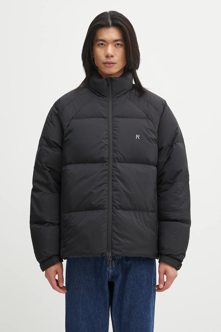 Represent geacă de puf Funnel Neck Puffer culoarea negru, de iarnă, MLM11484