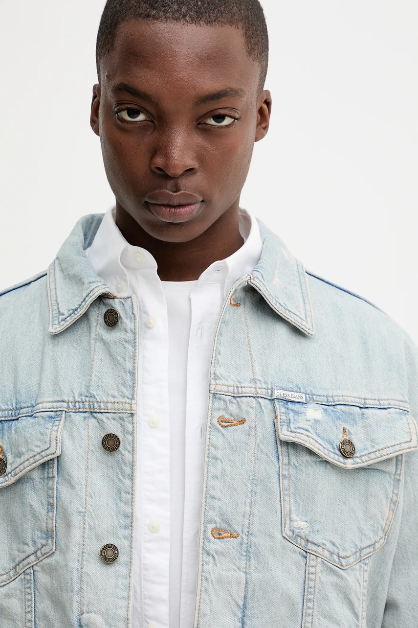 Τζιν μπουφάν Guess Jeans φωτογραφία