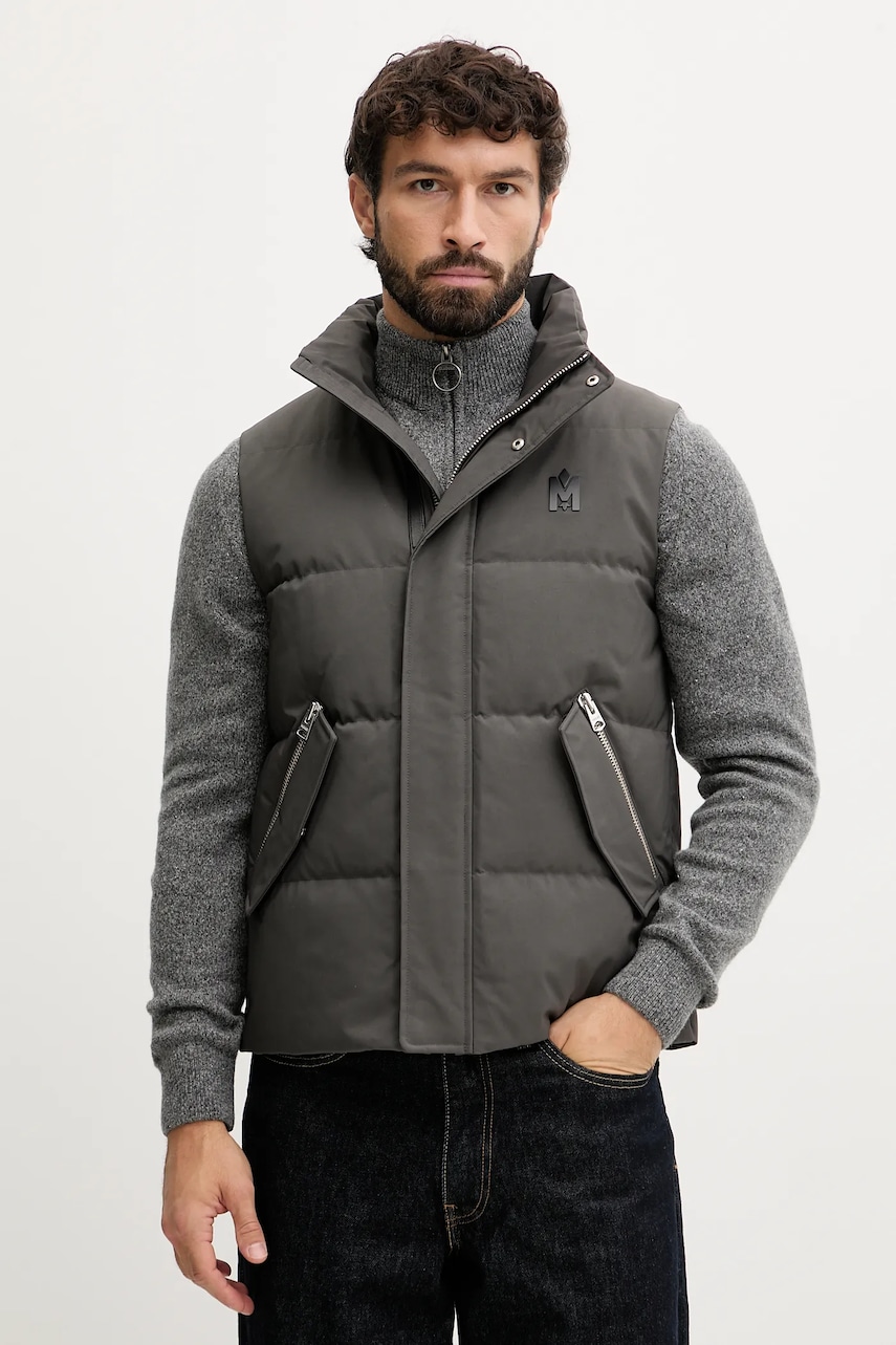 MACKAGE vestă de puf culoarea gri, de iarnă, JOSEPH