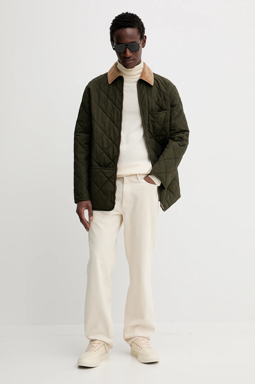 Μπουφάν Bally χρώμα: πράσινο, MOU0BV φωτογραφία