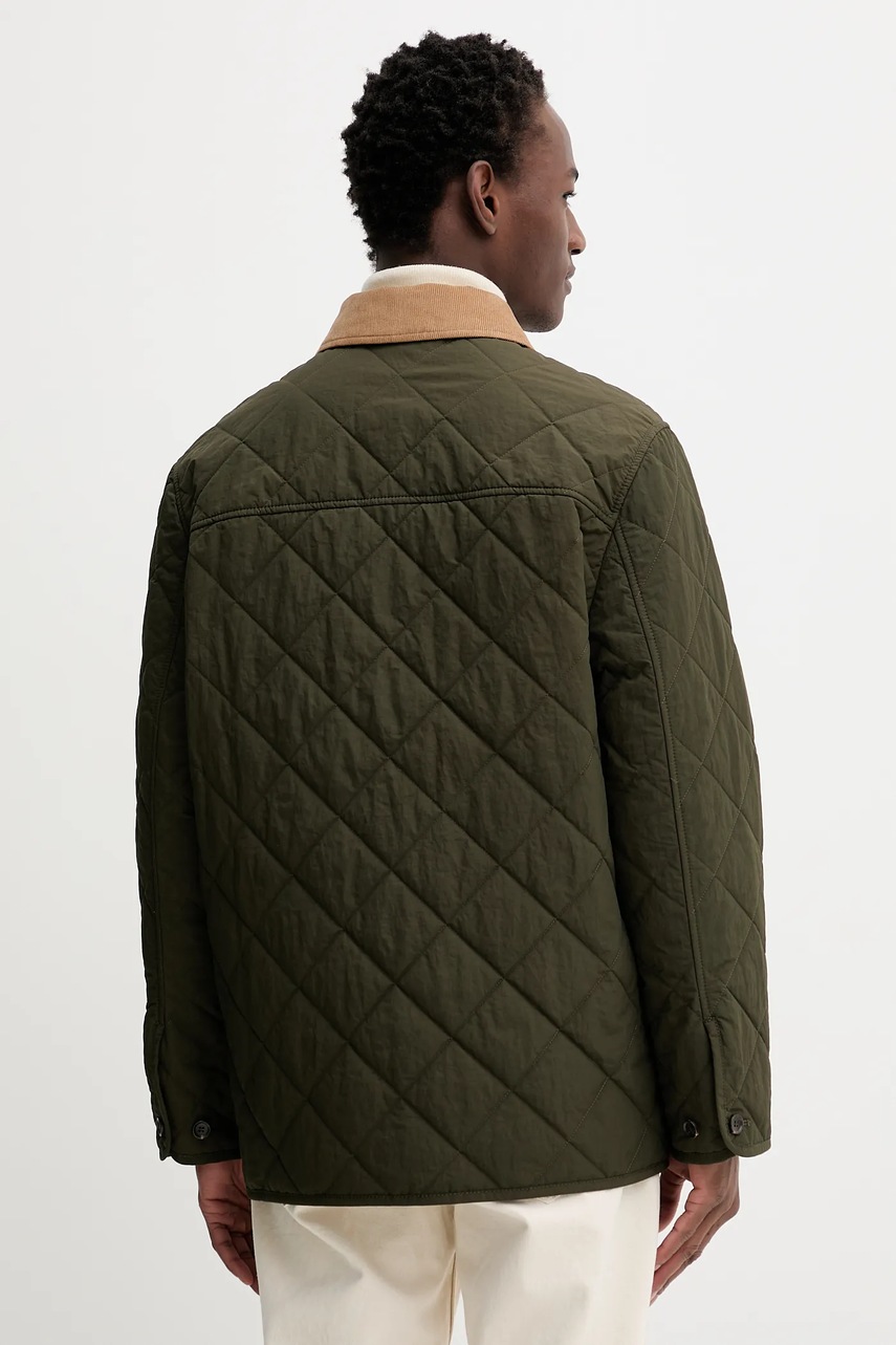 Μπουφάν Bally χρώμα: πράσινο, MOU0BV φωτογραφία