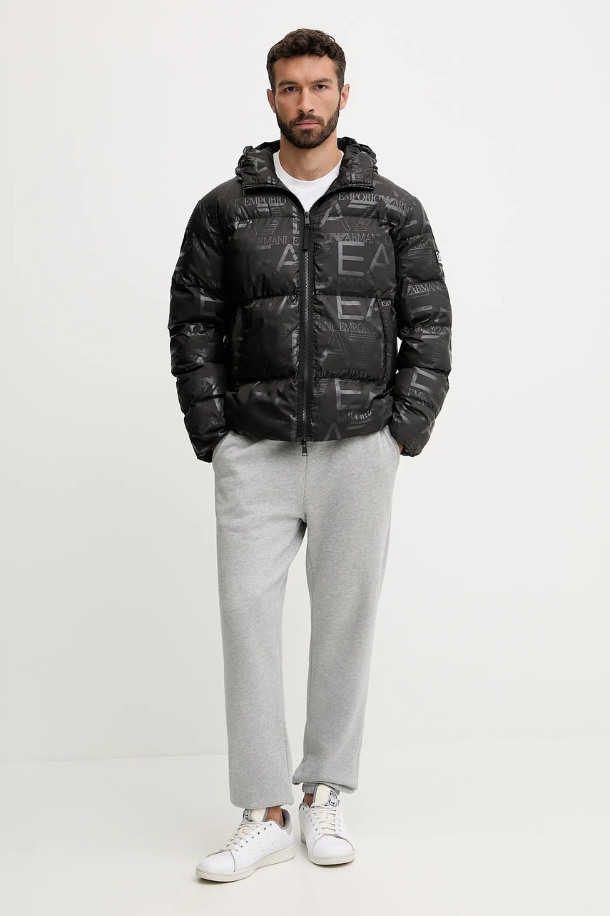 Куртка EA7 Emporio Armani цвет чёрный зимняя AF15969.7M000697