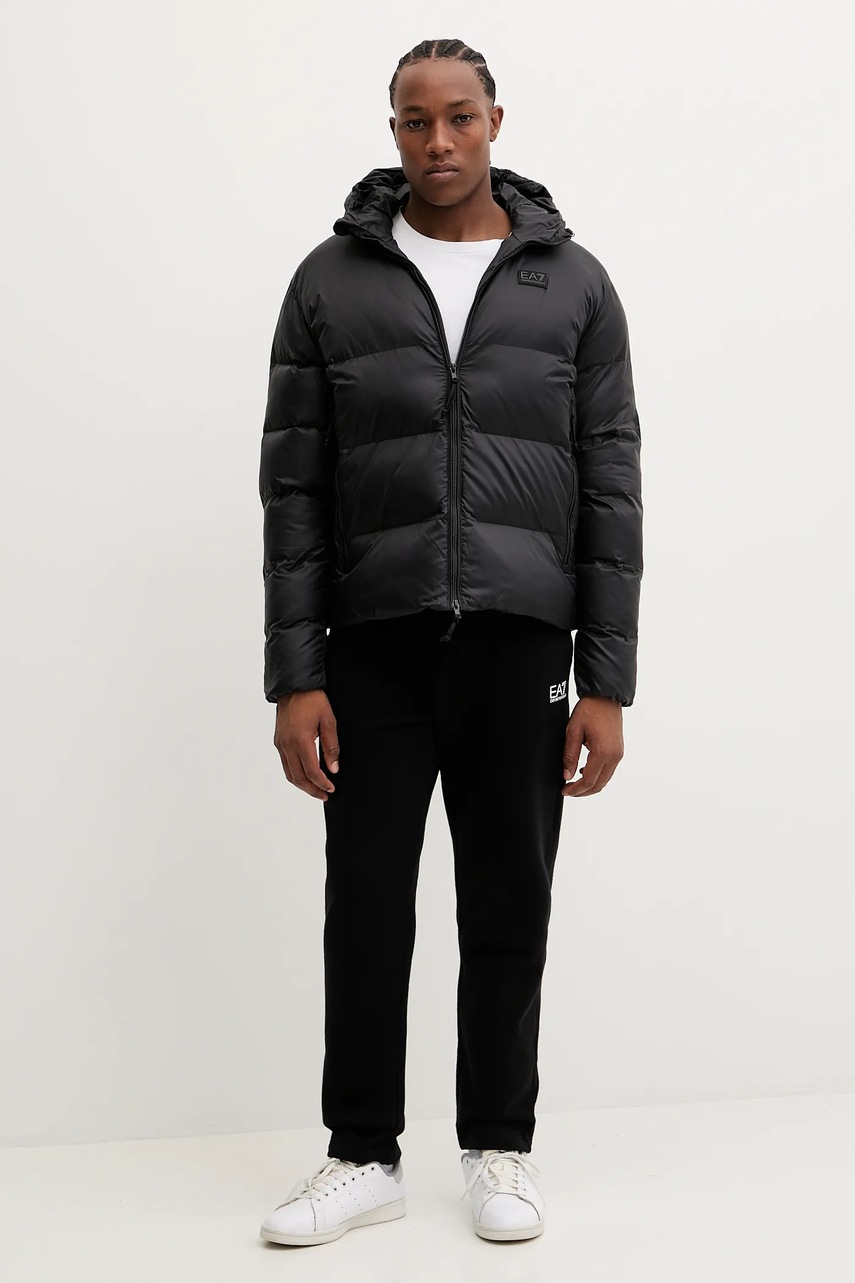 Куртка EA7 Emporio Armani цвет чёрный зимняя AF15956.7M000694