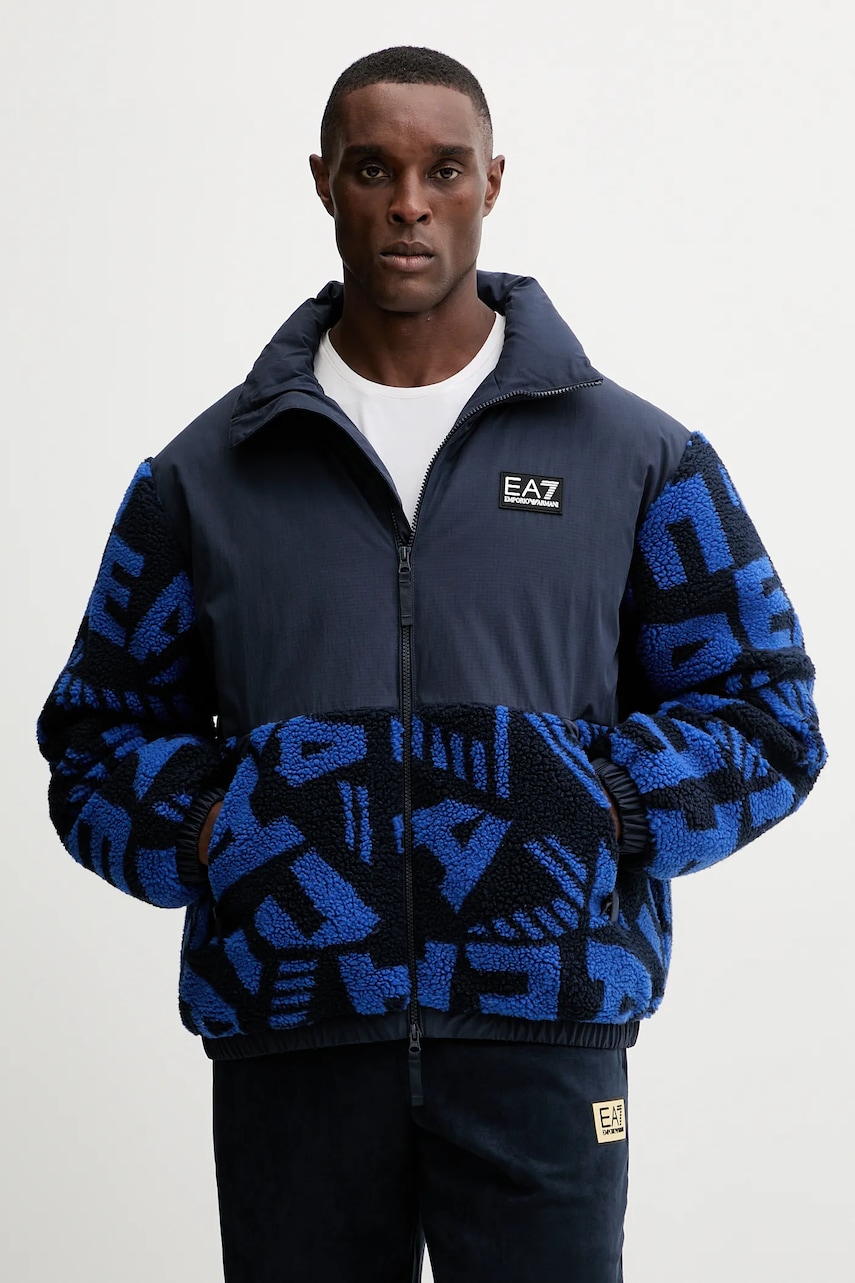 EA7 Emporio Armani geacă de iarnă, oversize, AF16373.7M000720