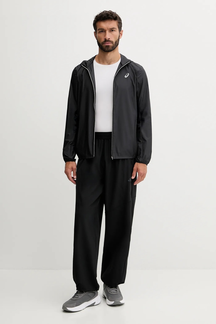 Куртка для тренировок Asics цвет чёрный демисезонная 2011D216 Куртка для тренировок Asics цвет чёрный демисезонная 2011D216