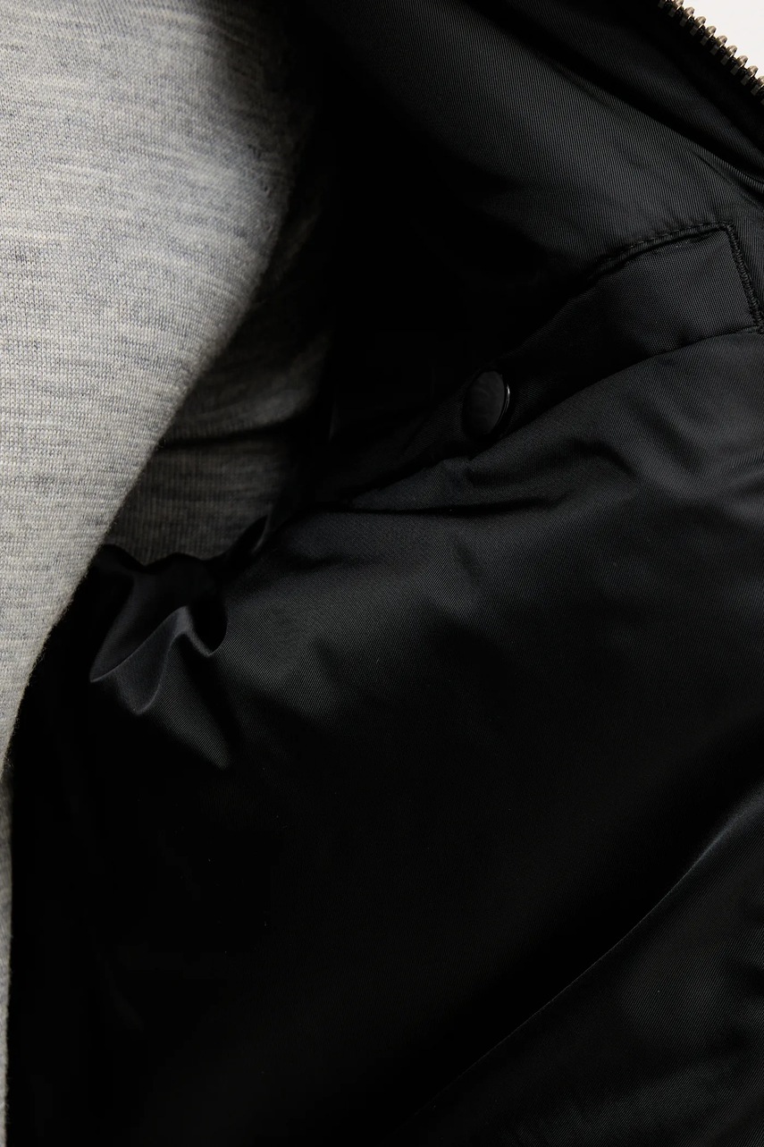 Μπουφάν bomber Alpha Industries χρώμα: μαύρο, 258120.03 φωτογραφία