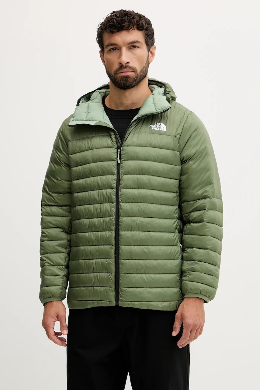 The North Face geacă OUTDOOR culoarea verde, NF0A88TVBO91